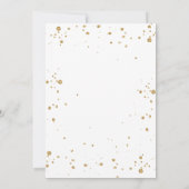 Fall Pumpkins Er oder sie Geschlecht zeigen Baby-D Einladung (Rückseite)