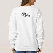 Fall Pumpkins Family or Company Custom Name Year Sweatshirt (Rückseite)