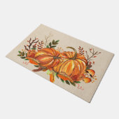 Fall Pumpkins Fußmatte (Schrägansicht)