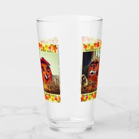 Fall Pumpkins Glas (Links)