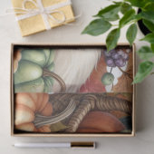 Fall Pumpkins Herbst Leaves Ragdoll Cat Seidenpapier (Geschenk)