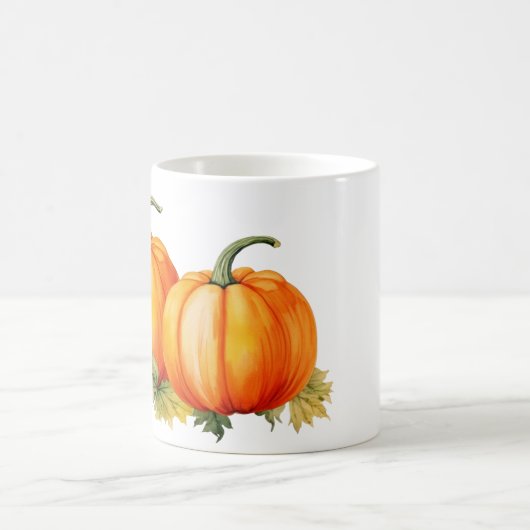 Fall Pumpkins Kaffeetasse (Mittel)