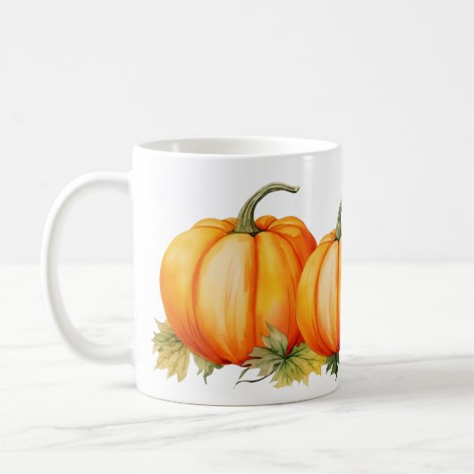 Fall Pumpkins Kaffeetasse (Links)