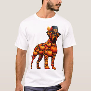 Fall Pumpkins Mops Form Cane Corso Niedlich Form a T-Shirt
