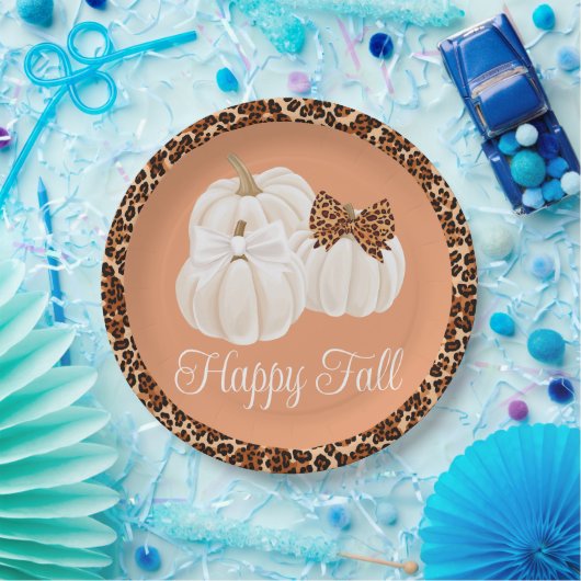 Fall Pumpkins Niedlich Happy Fall Pappteller (Party)