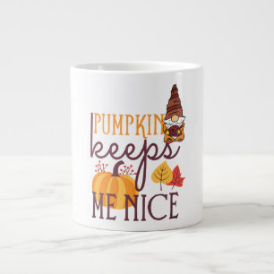 Fall Pumpkins, Pumpkins behielt mich Nice Jumbo-Tasse