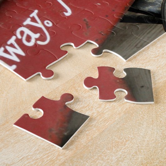 Fall Pumpkins Red Wagon Fügen Sie Ihr Foto Puzzle (Seite)