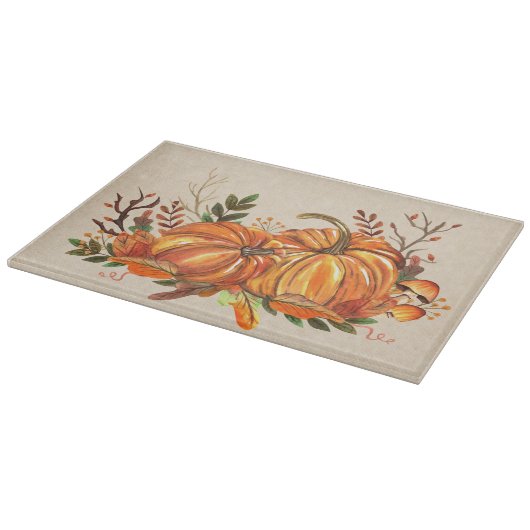 Fall Pumpkins Schneidebrett (Ecke)
