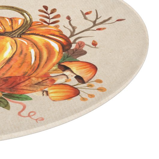 Fall Pumpkins Schneidebrett (Ecke)
