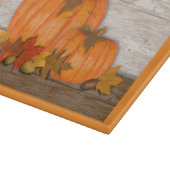Fall Pumpkins Schneidebrett (Ecke)