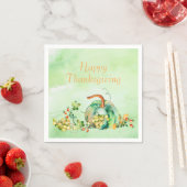 Fall Pumpkins und Berries Paper Napkin Serviette (Beispiel)