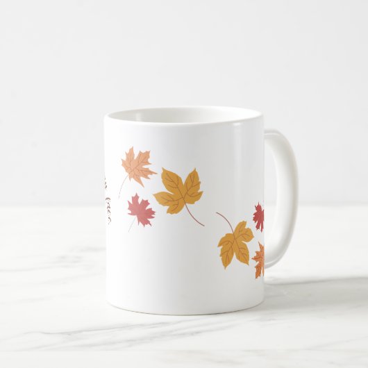 Fall Pun Tasse (VorderseiteRechts)