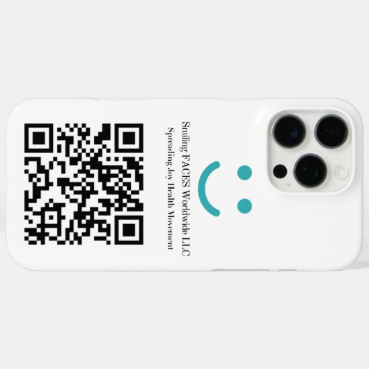 Fall QR Case-Mate iPhone Hülle (Rückseite (Horizontal))