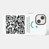 Fall QR iPhone Hülle (Rückseite (Horizontal))