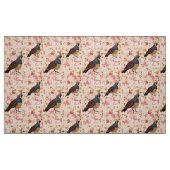 Fall Quail auf Chintz Fabric Stoff (Fat Quarter (45,7 x 55,9 cm))