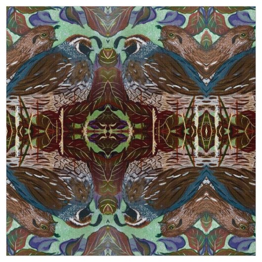 Fall Quail Couple Stoff (Muster)
