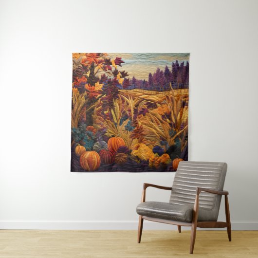 Fall Quilt Tapestry Wandteppich (Beispiel)