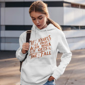 Fall Quote Hoodie