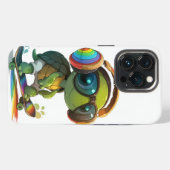 Fall "Radical Turtle Skateboarder iPhone" iPhone Hülle (Rückseite (Horizontal))