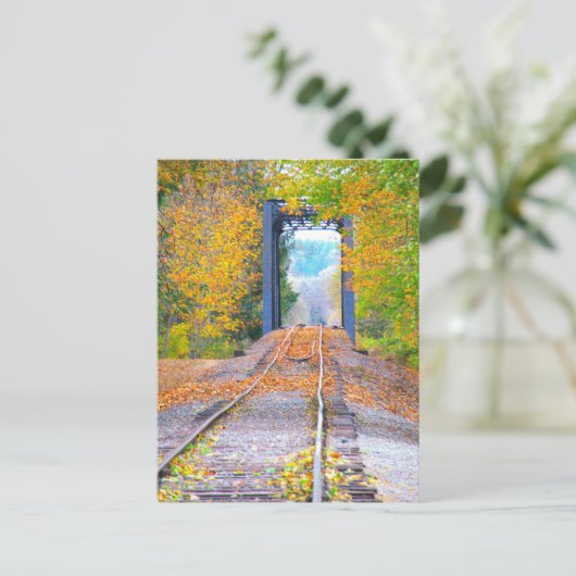fall rail vision postkarte (Stehend Vorderseite)