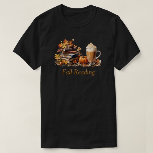 Fall Reading T - Shirt (Design vorne)