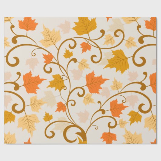 Fall-Reben Geschenkpapier (Flach)