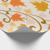 Fall-Reben Geschenkpapier (Ecke)