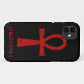 Fall Red Ankh iPhone 5 Case-Mate iPhone Hülle (Rückseite (Horizontal))