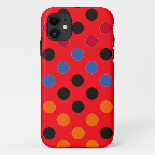 Fall Red, Blue und Orange iPhone 5 Case-Mate iPhone Hülle (Rückseite)
