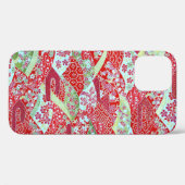 Fall Red Floral Origami iPhone 12 Case-Mate iPhone Hülle (Rückseite (Horizontal))