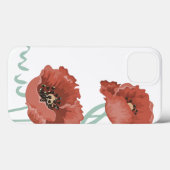 Fall Red Peonies iPad Case-Mate iPhone Hülle (Rückseite (Horizontal))