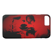 Fall Red Skull iPhone 7 Case-Mate iPhone Hülle (Rückseite (Horizontal))