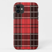 Fall Red Tartan Case-Mate iPhone Hülle (Rückseite)