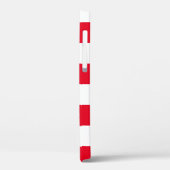 Fall Red White Kroan Schachbretts Case-Mate iPhone Hülle (Rückseite / Links)