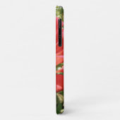 Fall Red Zinnia iPhone 3 Case-Mate iPhone Hülle (Hinten/Links)