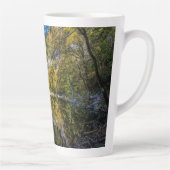 Fall Reflections Buffalo National River Latte Tass Milchtasse (Rechts)