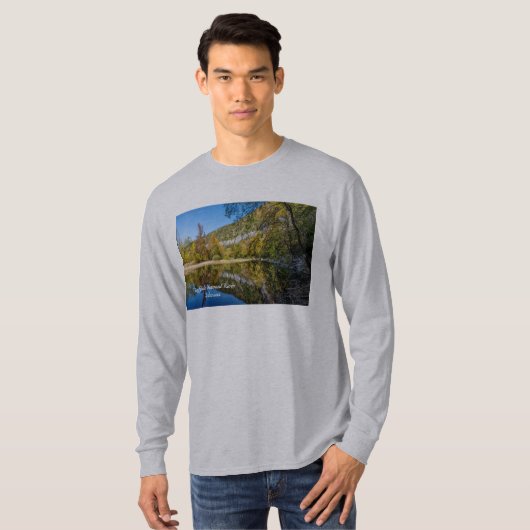 Fall Reflections Buffalo River Long Sleeve Shirt (Vorne ganz)
