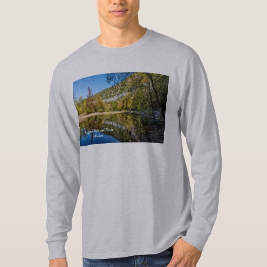 Fall Reflections Buffalo River Long Sleeve Shirt (Vorderseite)