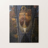 Fall Reflections im Vanderbilt Anwesen  Puzzle (Vertikal)