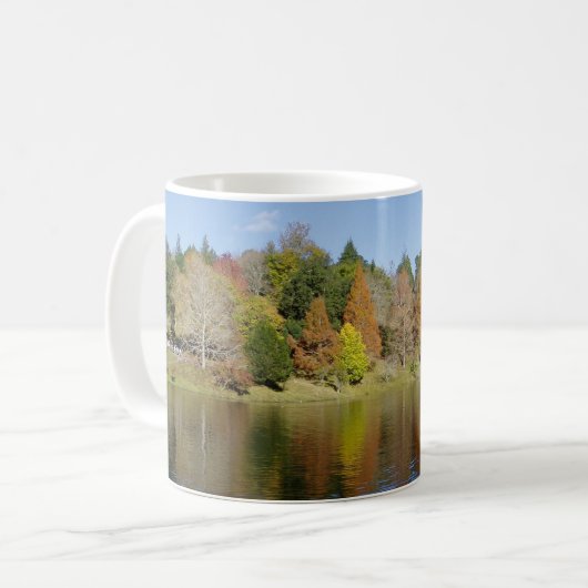 Fall-Reflexion Kaffeetasse (Vorderseite Links)