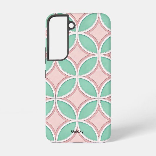 Fall Retro Circle Galaxy S22 Samsung Galaxy Hülle (Rückseite)