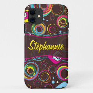 Fall Retro Circle Mate ID™ iPhone 5 der 70er Jahre Case-Mate iPhone Hülle