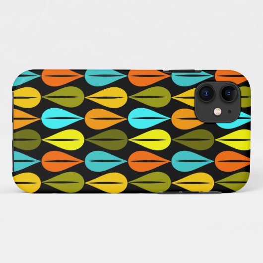 Fall Retro Droplets Fall Mate iPhone Case-Mate iPhone Hülle (Rückseite (Horizontal))