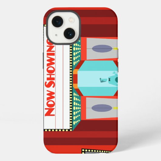 Fall Retro Movie Theater iPhone 6 Hülle (Rückseite)