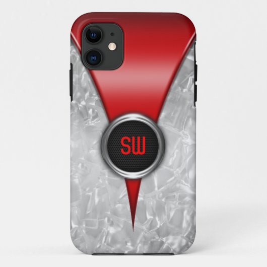 Fall Retro Red iPhone 5 Case-Mate iPhone Hülle (Rückseite)