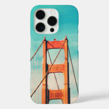 Fall Retro San Francisco Golden Gate Bridge iPhone