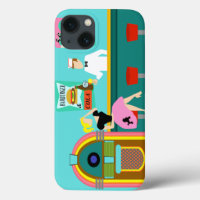 Fall Retro Soda Fountain iPhone 6