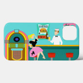 Fall Retro Soda Fountain iPhone 6 Case-Mate iPhone Hülle (Rückseite (Horizontal))