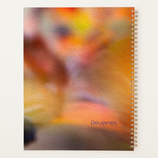 Fall Reverie - poetische saisonale Visionen Planer (Rückseite)