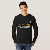 Fall Risiko Funny Mountain Bike T-Shirt (Vorne ganz)